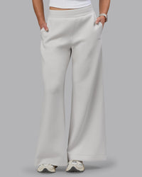 Woman wearing Elevate SoftTouch Wide Leg Pants - Clay-Clay