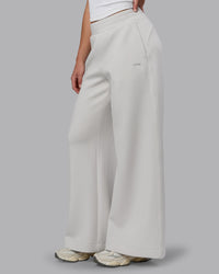 Woman wearing Elevate SoftTouch Wide Leg Pants - Clay-Clay