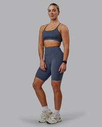 Elixir Ultra High-Rise 9" Short Pockets - Turbulence