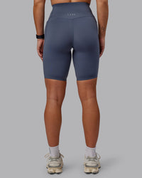 Elixir Ultra High-Rise 9" Short Pockets - Turbulence