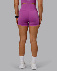Woman wearing Elixir Ultra High-Rise 4" Short - Orchid