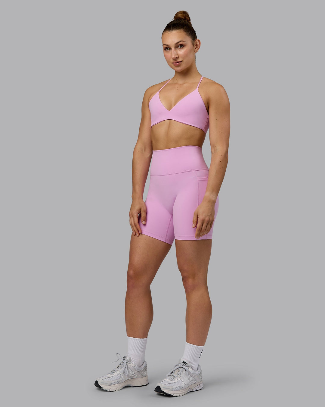 Fusion Mid-Length Shorts - Pastel Orchid