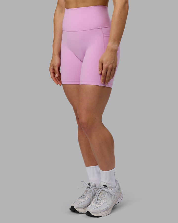 Fusion Mid-Length Shorts - Pastel Orchid
