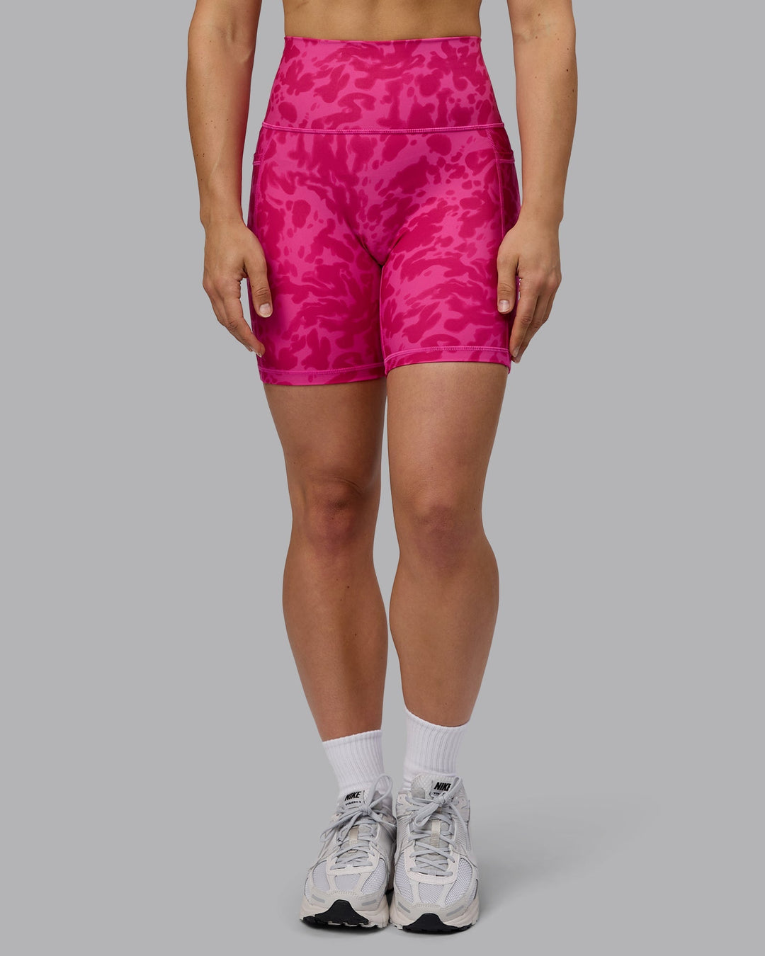 Fusion Mid-Length Shorts - Strawberry-Lava Lamp