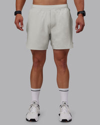 Man wearing Lift 6" Lined Performance Shorts - Digital Mist