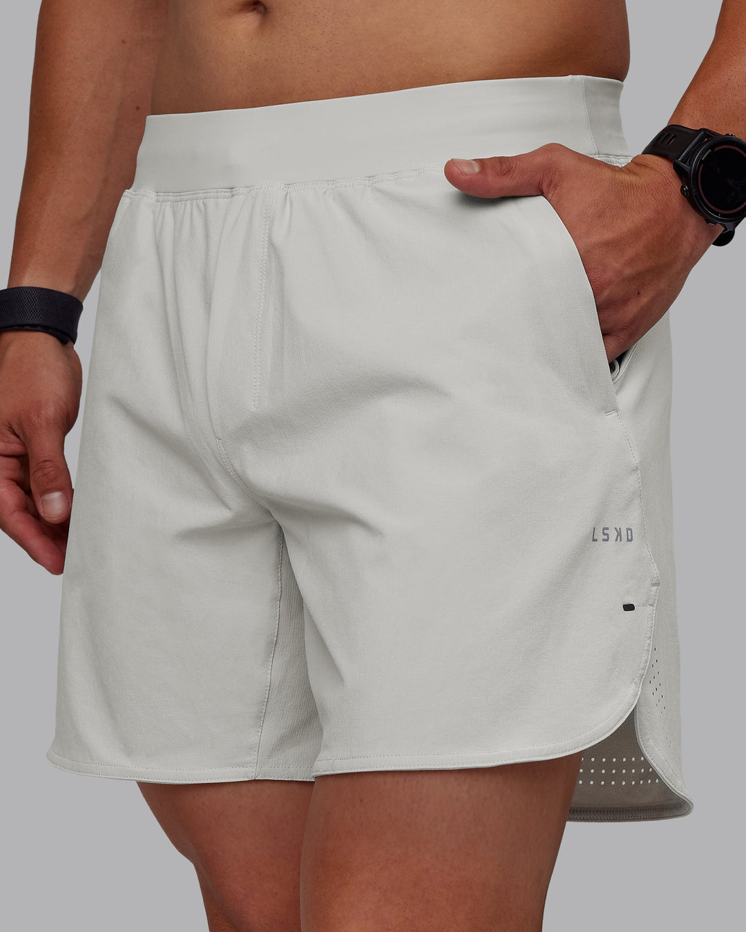 Man wearing Lift 6&quot; Performance Shorts - Digital Mist