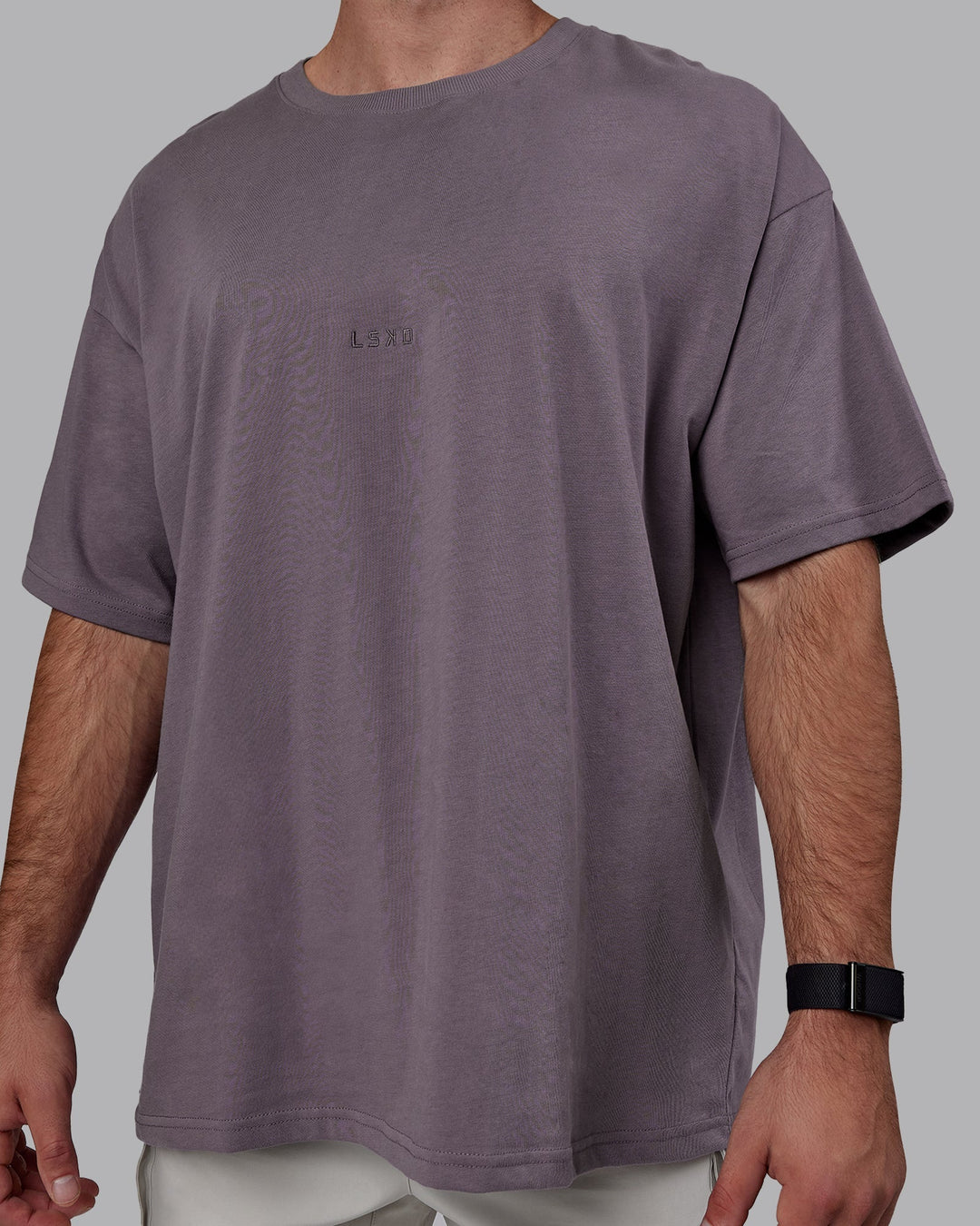 MVP Heavyweight Tee Oversize - Purple Sage