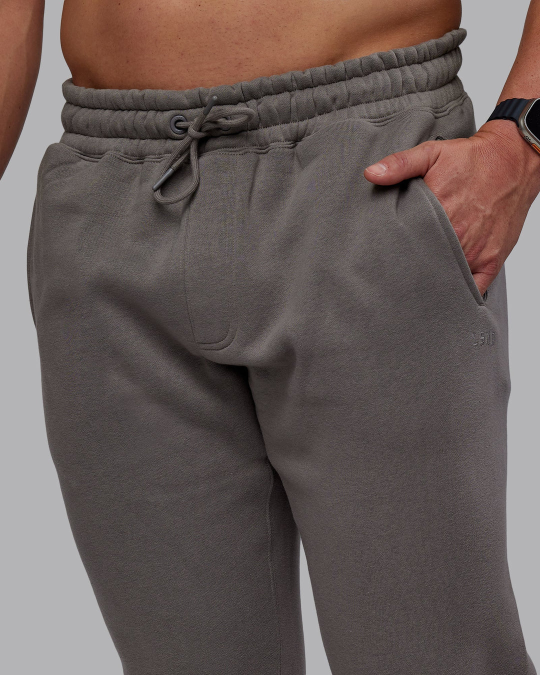 Man wearing MVP Joggers - Storm Front