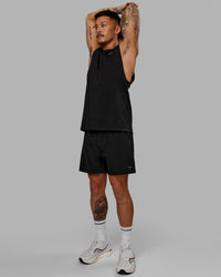 Perform VapourFLX Muscle Tank - Black-Reflective