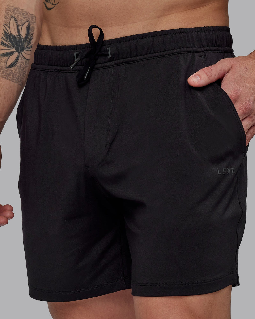 Man Wearing Restore CloudFLX Short - Black