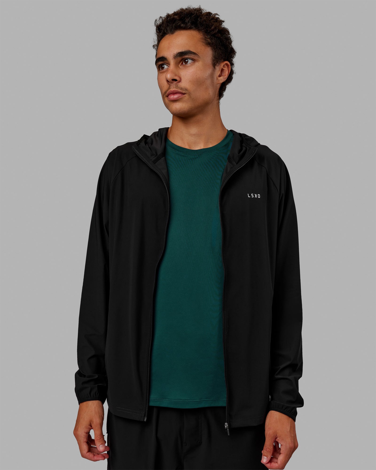 Mens Train-Lite FLXMAX Jacket - Black | LSKD – LSKD US