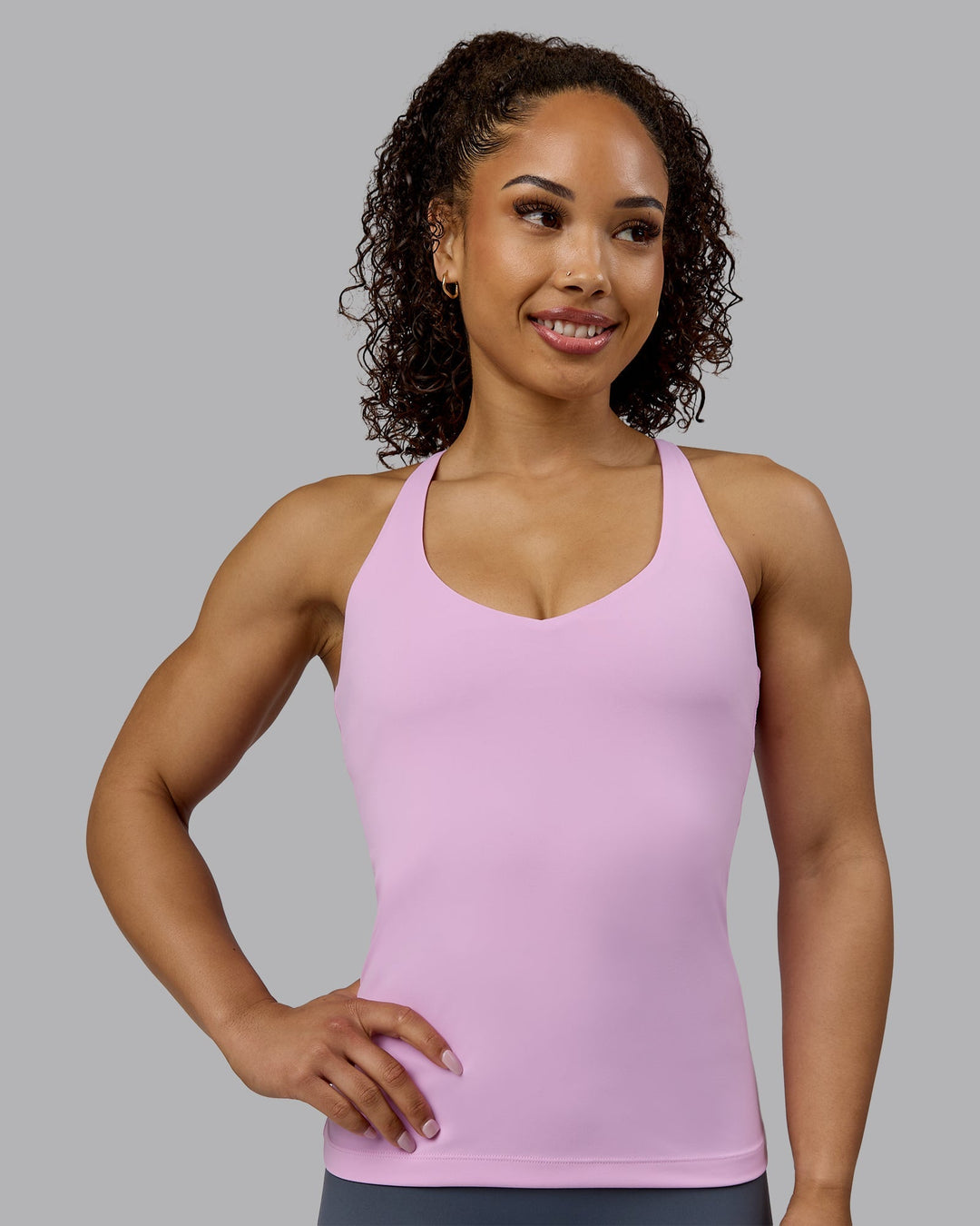 Movement Longline Active Tank - Pastel Orchid