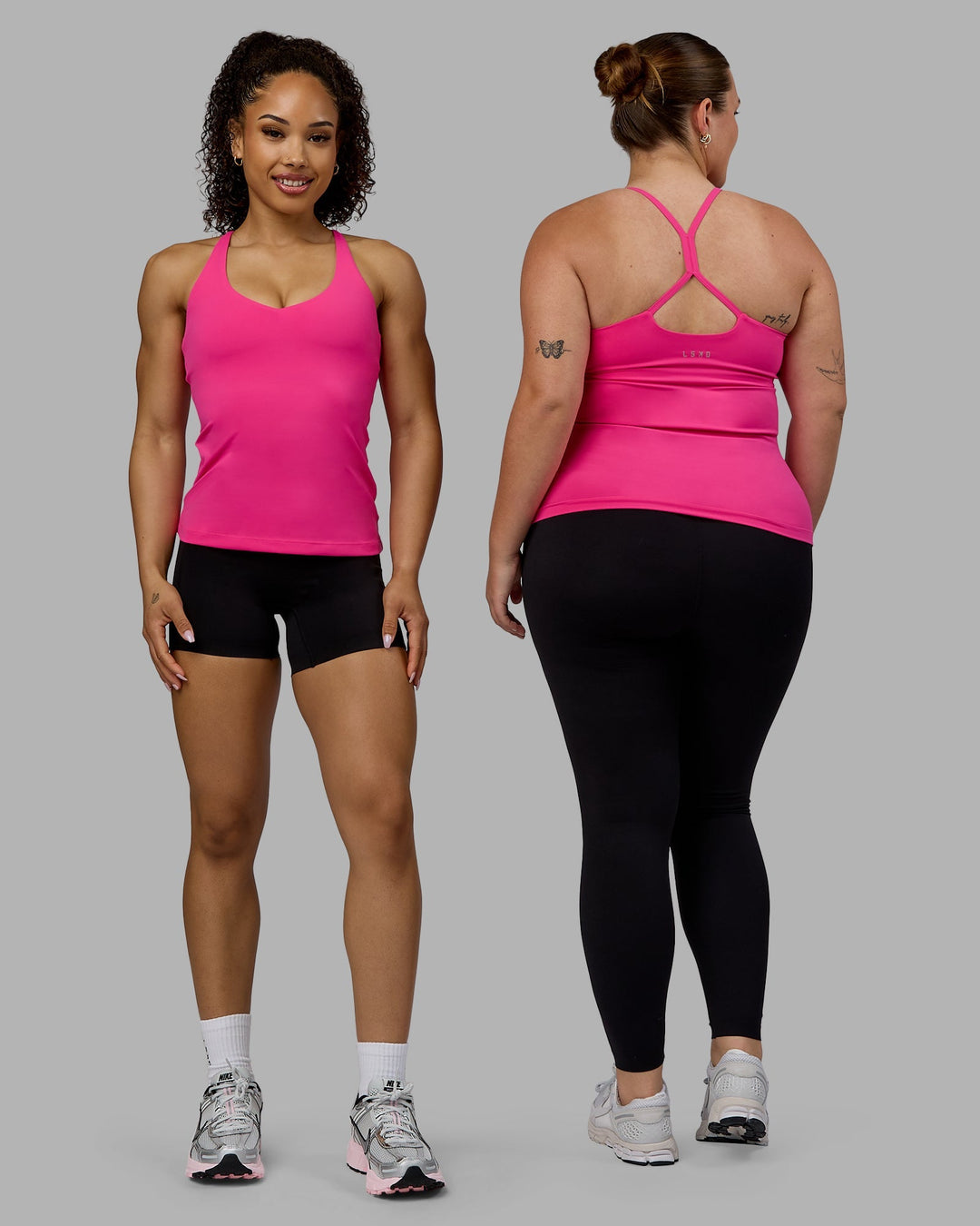 Movement Longline Active Tank - Ultra Pink