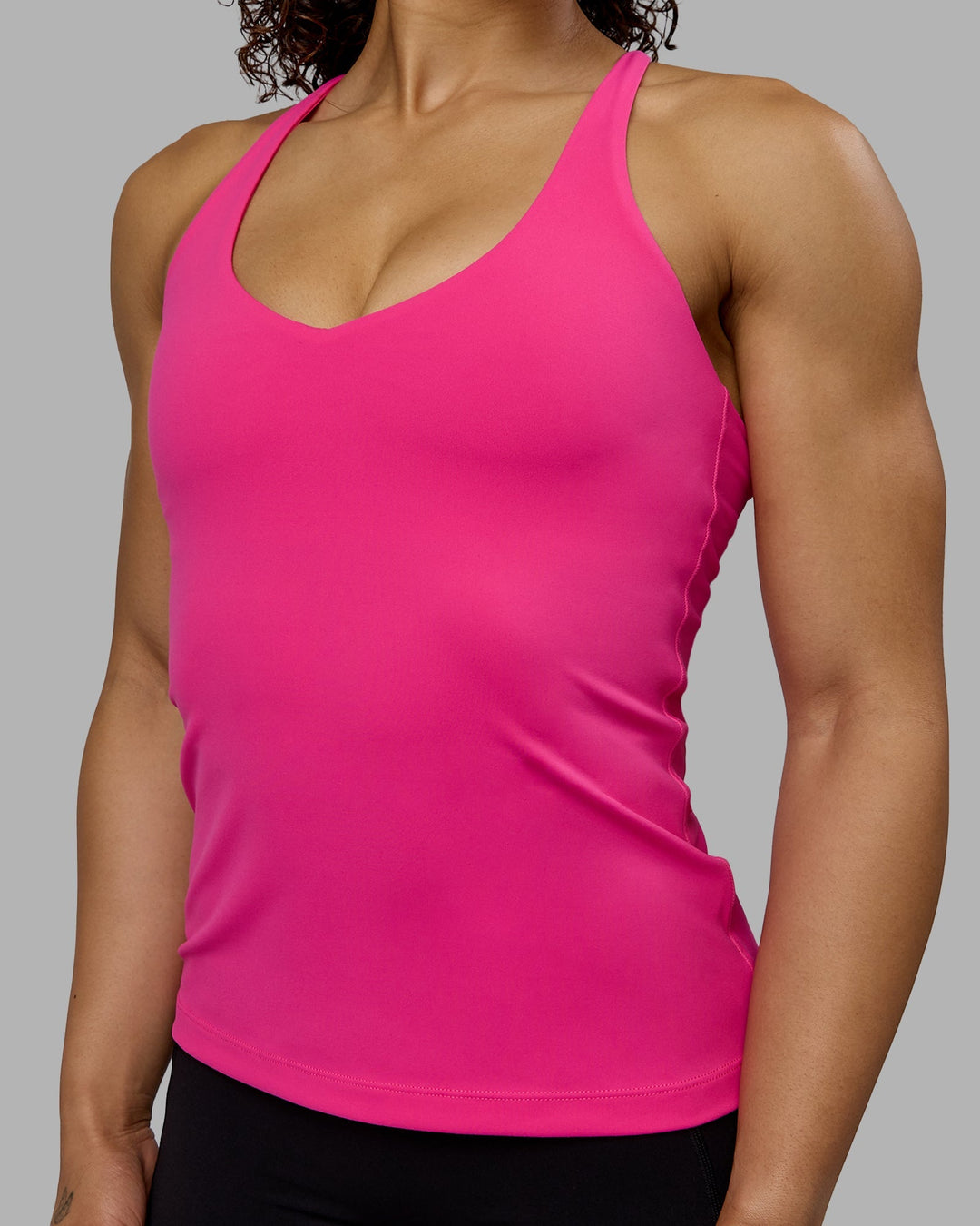 Movement Longline Active Tank - Ultra Pink