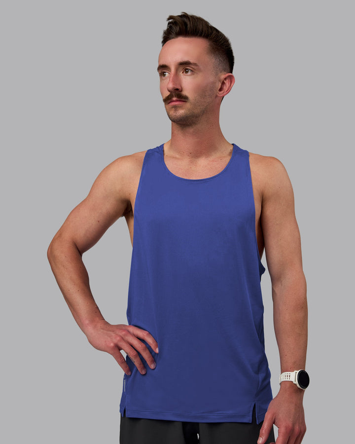 Pace Running Tank - Power Cobalt
