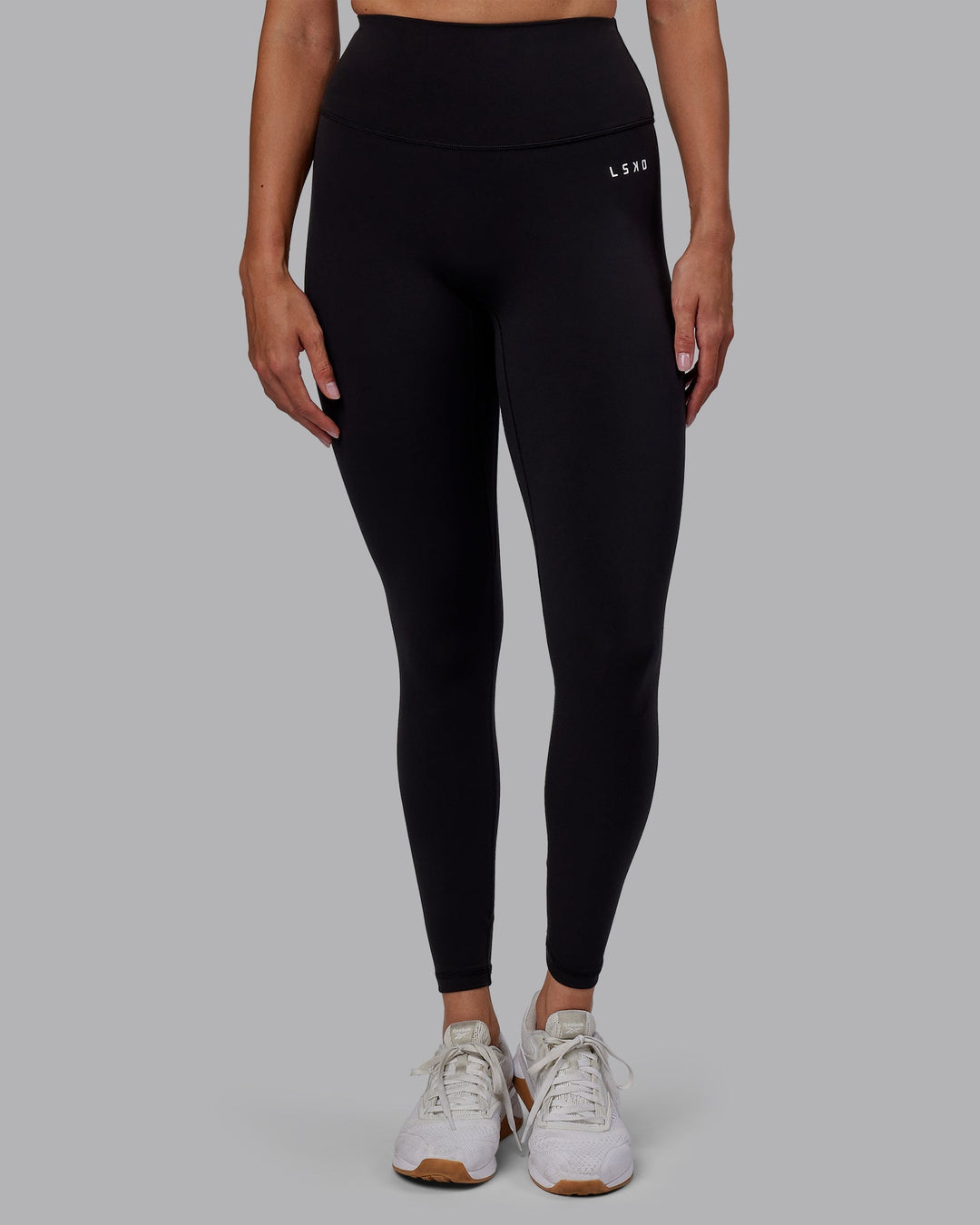 Woman wearing RXD High Waist Full Length Leggings - Black