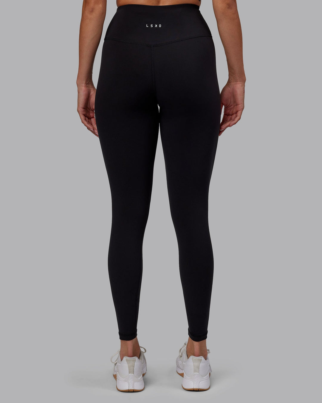 Woman wearing RXD High Waist Full Length Leggings - Black