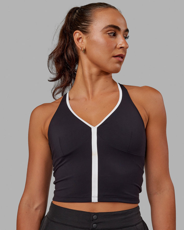 Reflection Active Tank - Black-White
