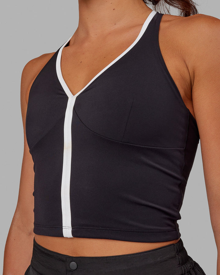 Reflection Active Tank - Black-White
