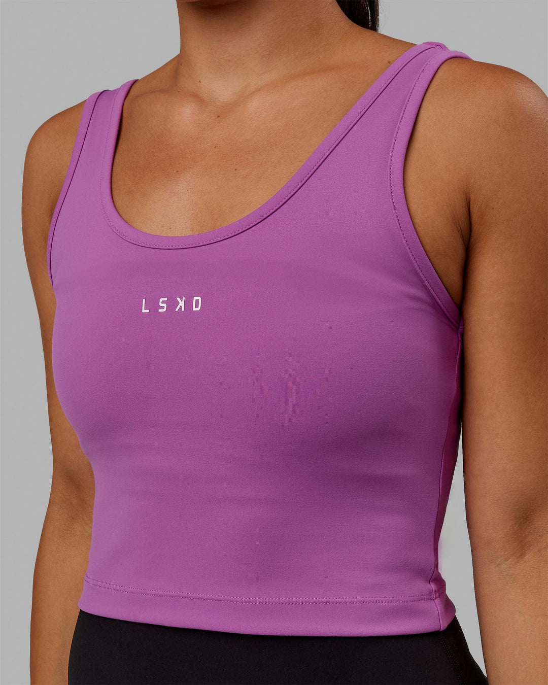 Woman wearing Reflex Active Tank - Hyper Violet