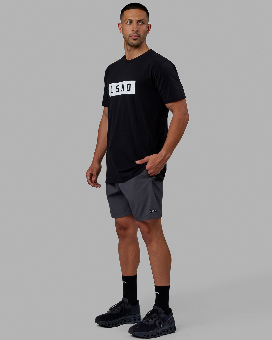 Rep 7" Performance Short - Asphalt