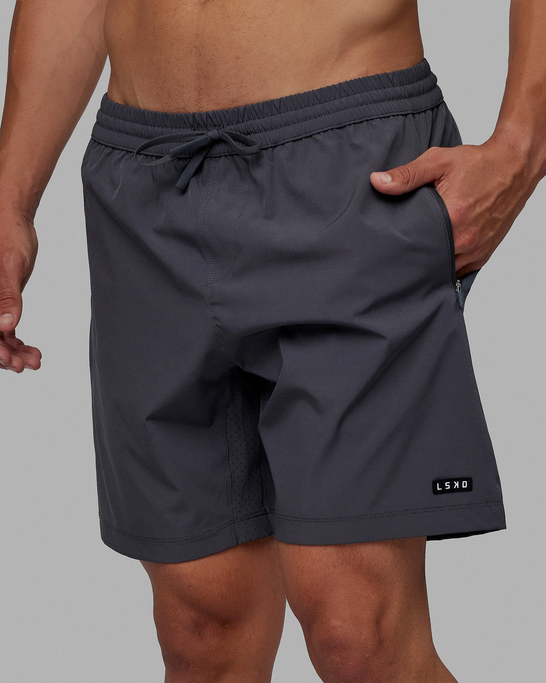 Rep 7" Performance Short - Asphalt