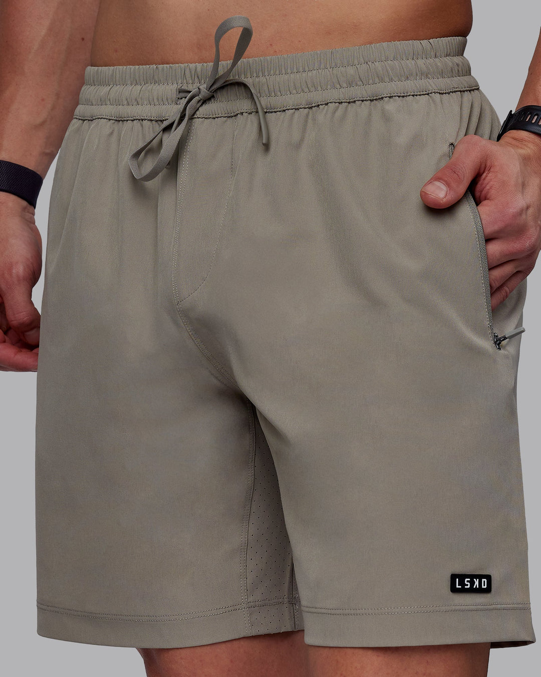 Man wearing Rep 7&quot; Performance Shorts - Elephant