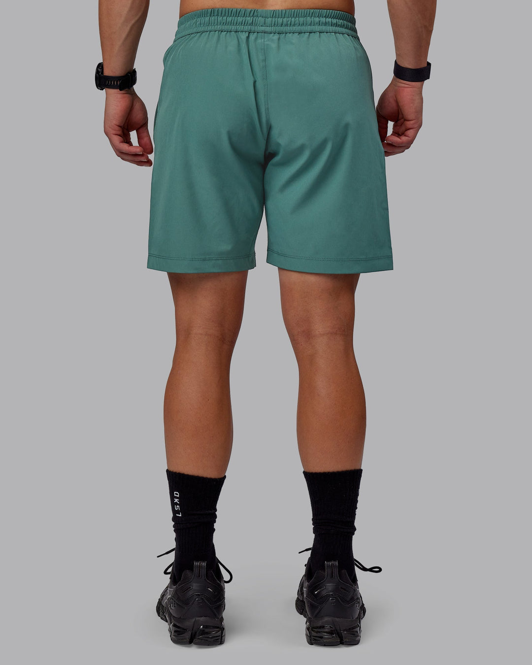 Man wearing Rep 7&quot; Performance Shorts - Sage Bush