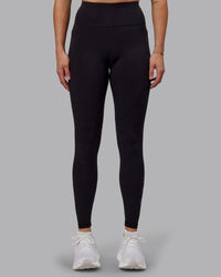Woman wearing Rep Ultra High-Rise Tall Legging Pockets - Black-Black