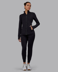 Women Wearing Restore CloudFLX Joggers - Black