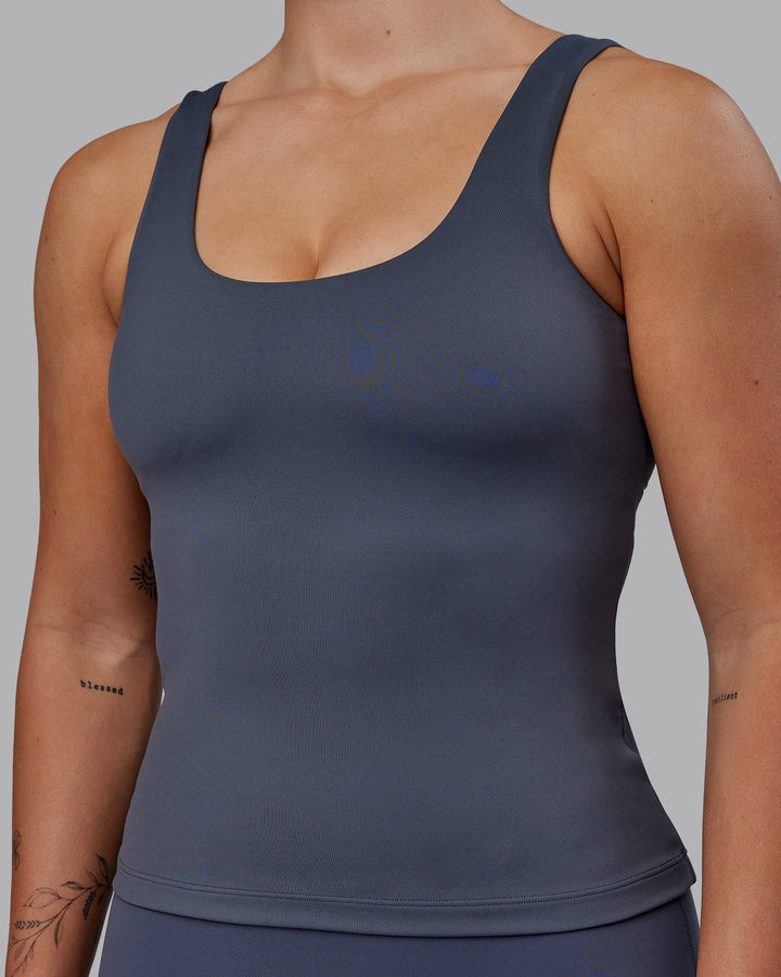 Staple Active Shelf Bra Tank - Turbulence
