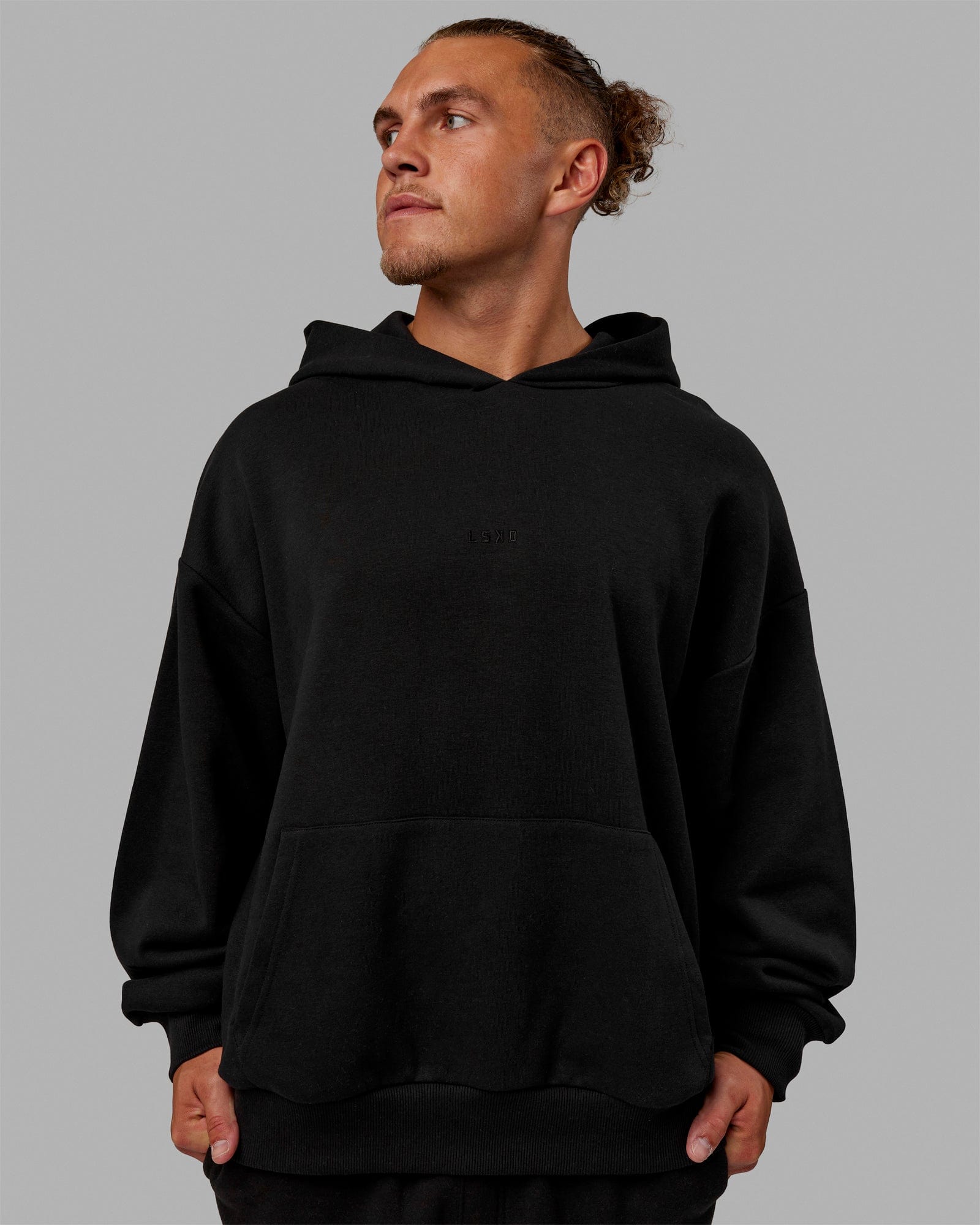 オーバーサイズフーディ― Oversized Hoodie ブラック Oversized Hoodie - Black – Collection Zero