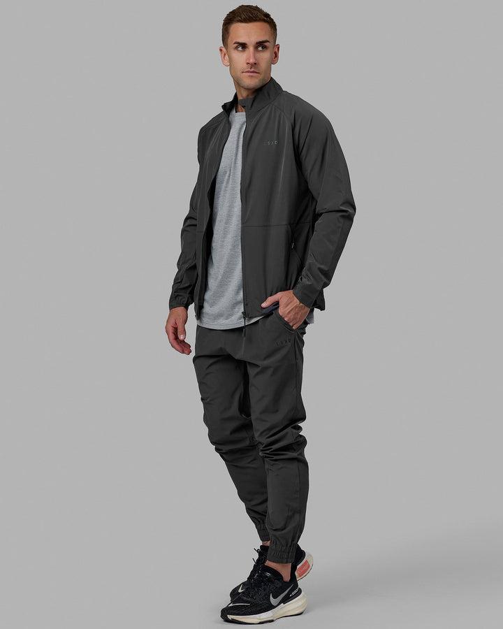 Warm Up Zip Cuff Performance Pant - Asphalt
