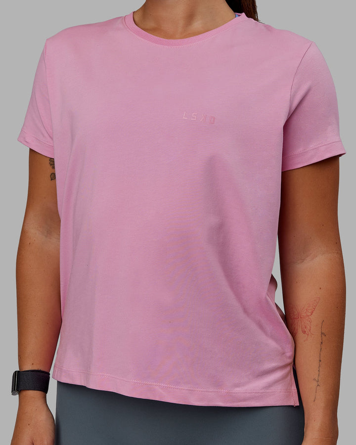 Deluxe PimaFLX Tee - Bubblegum
