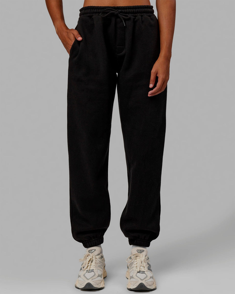 Woman wearing MVP Joggers - Black