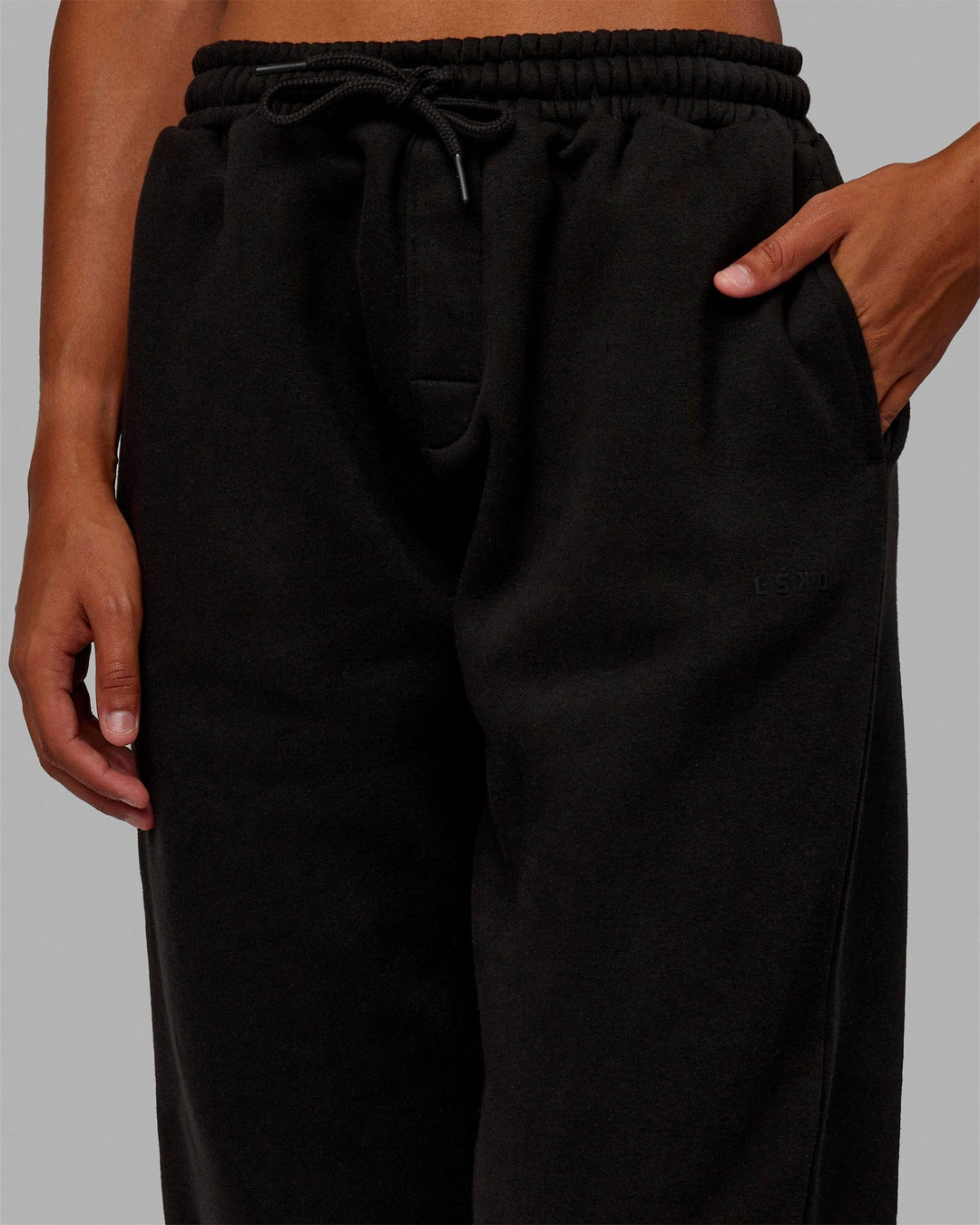 Woman wearing MVP Joggers - Black