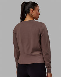 Deluxe PimaFLX LS Tee - Peppercorn