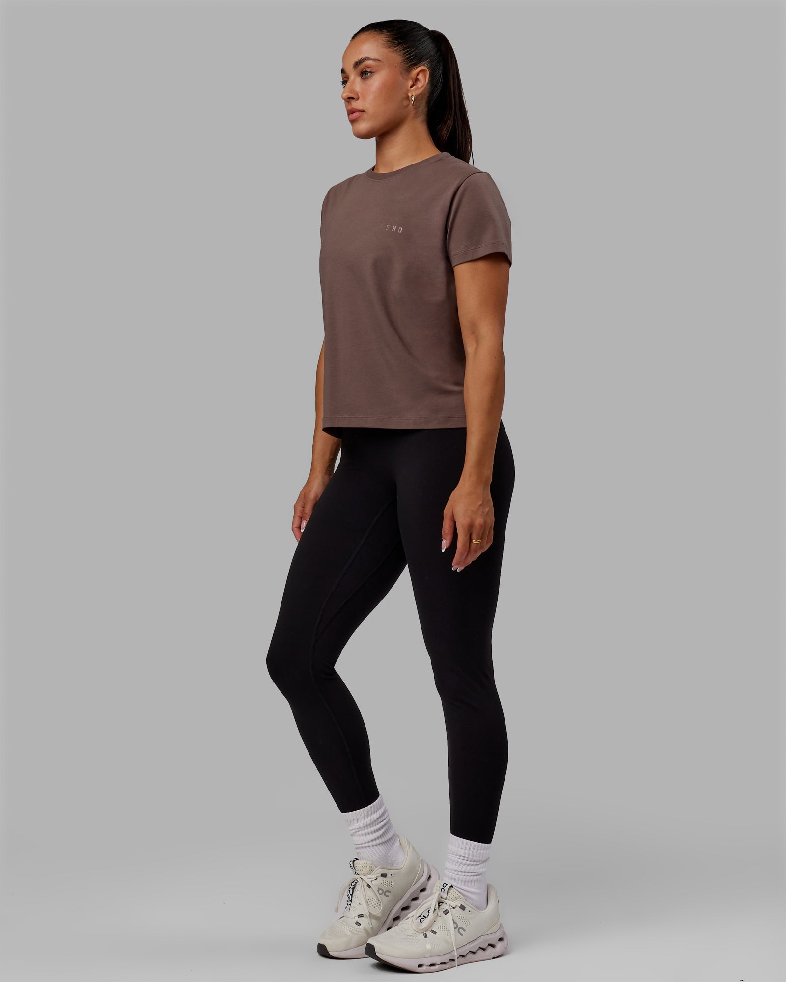 Deluxe PimaFLX Tee - Peppercorn