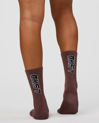 Move Crew Socks 3 Pack 2.0 - Dark Storm-Cocoa Powder-White | Thumbnail Index: 1