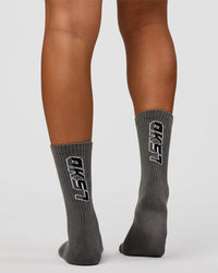Move Crew Socks 3 Pack 2.0 - Dark Storm-Cocoa Powder-White | Thumbnail Index: 5