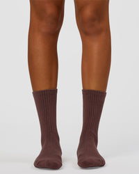 Move Crew Socks 3 Pack 2.0 - Dark Storm-Cocoa Powder-White | Thumbnail Index: 6