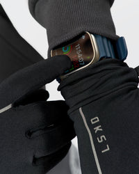 Pace Running Gloves - Black