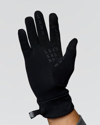 Pace Running Gloves - Black
