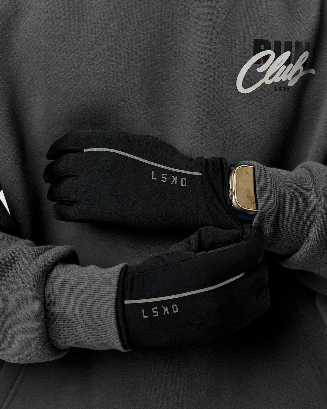 Pace Running Gloves - Black