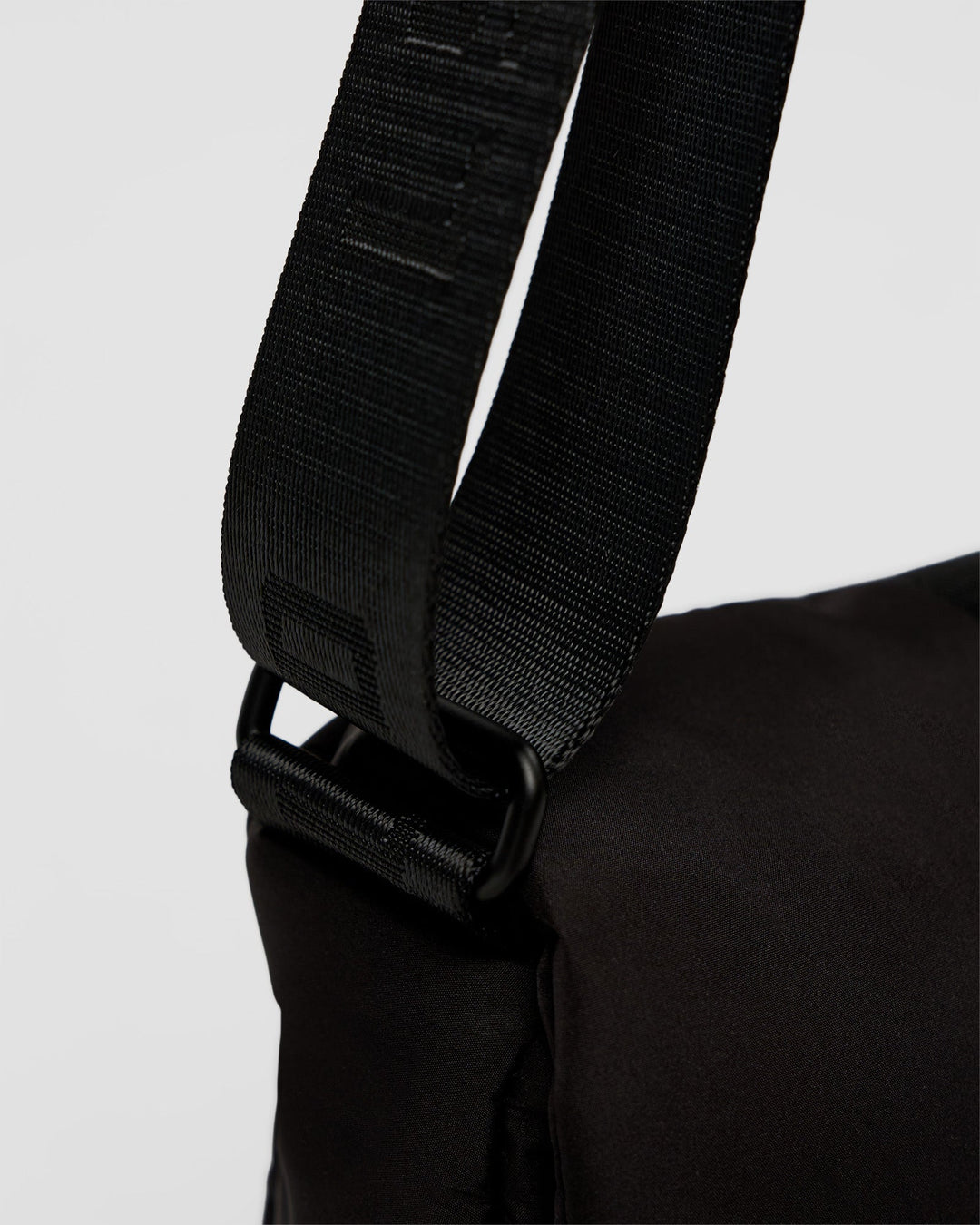 Puffer Crossbody Bag - Black