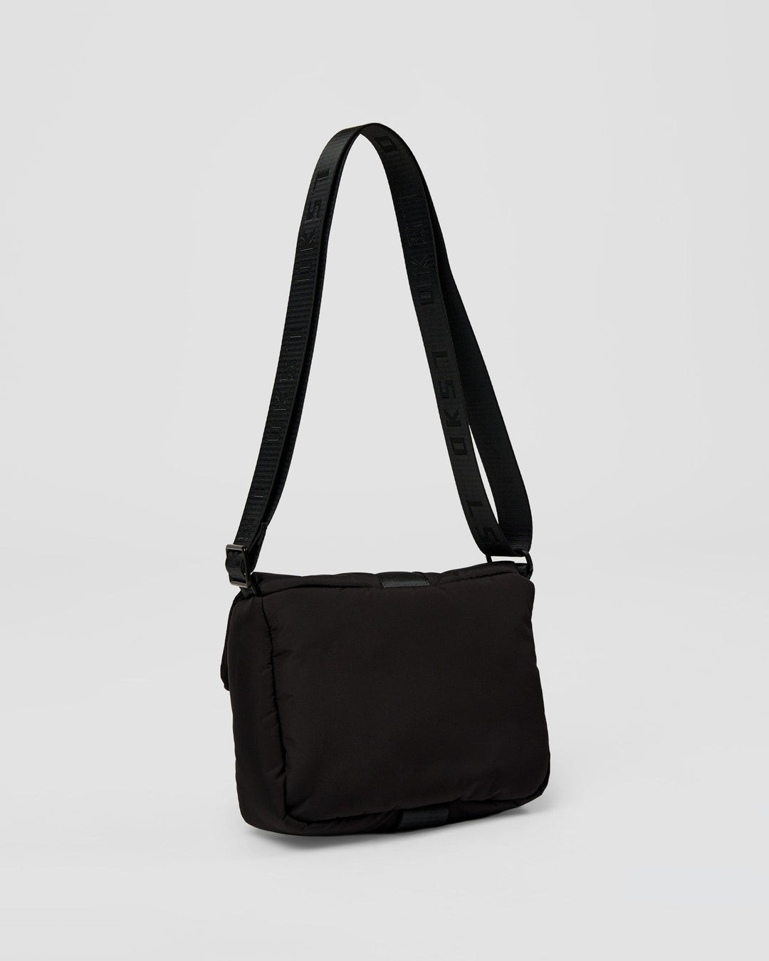Puffer Crossbody Bag - Black