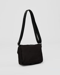 Puffer Crossbody Bag - Black