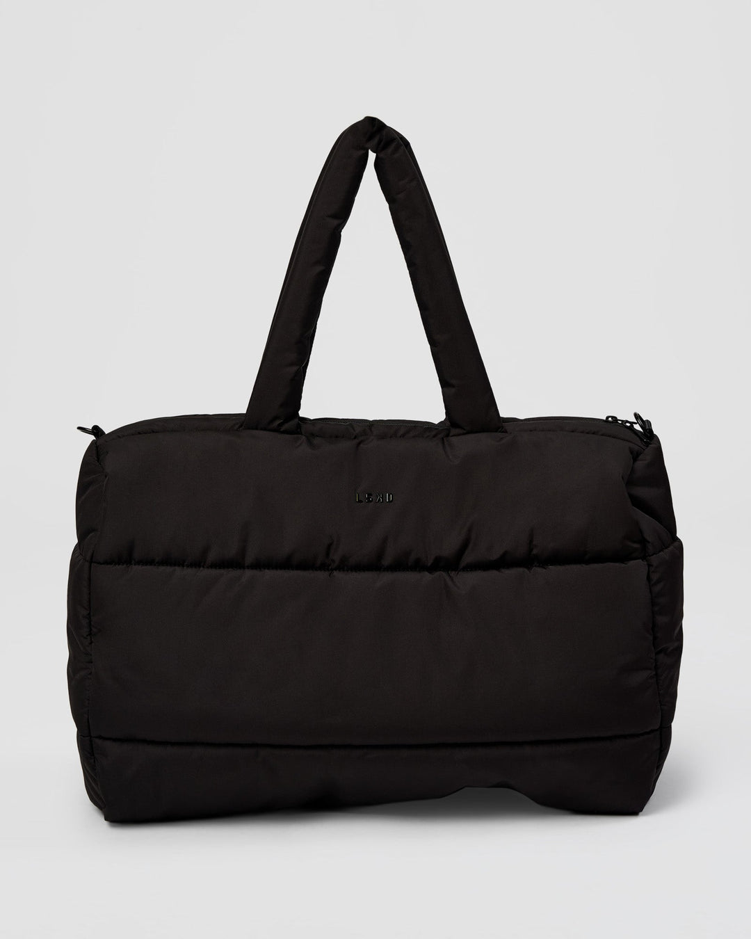 Puffer Duffle Bag - Black