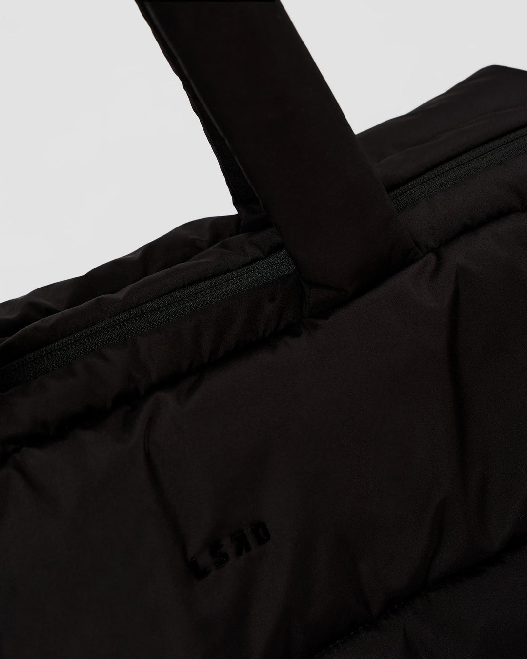 Puffer Duffle Bag - Black