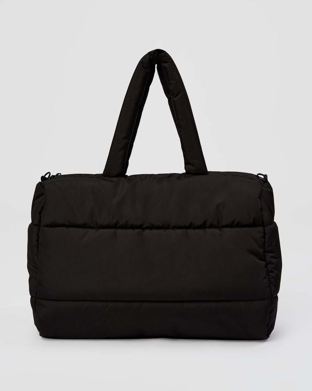 Puffer Duffle Bag - Black